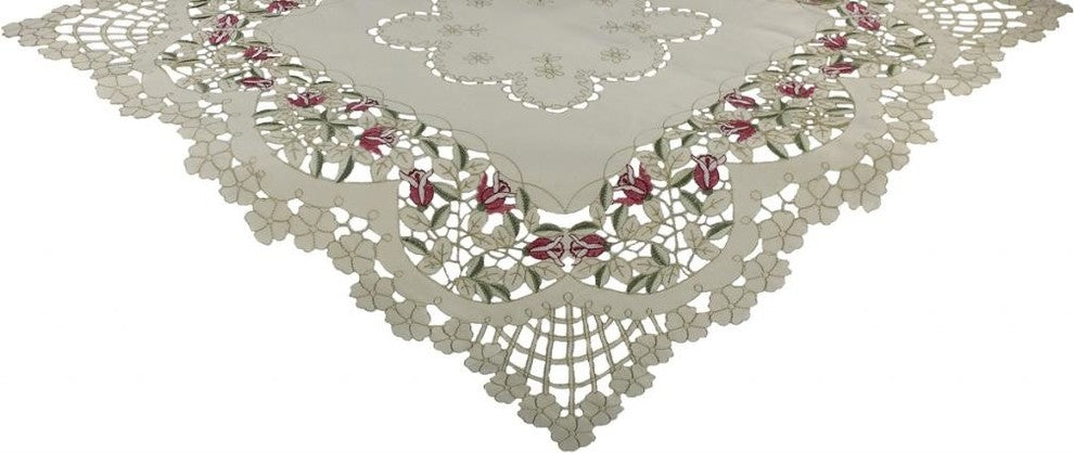 Rose Garden 36"x36" Table Topper