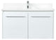 Elegant Decor Penn Bathroom Vanity White