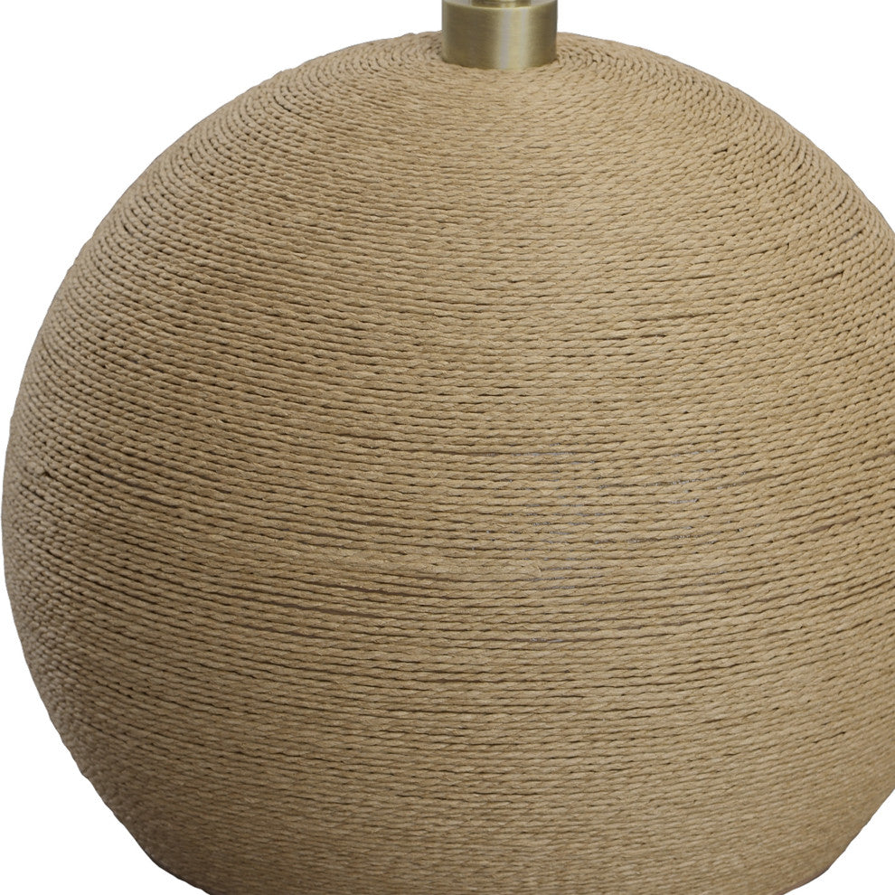 Uttermost 30199-1 Captiva Brass Floor Lamp