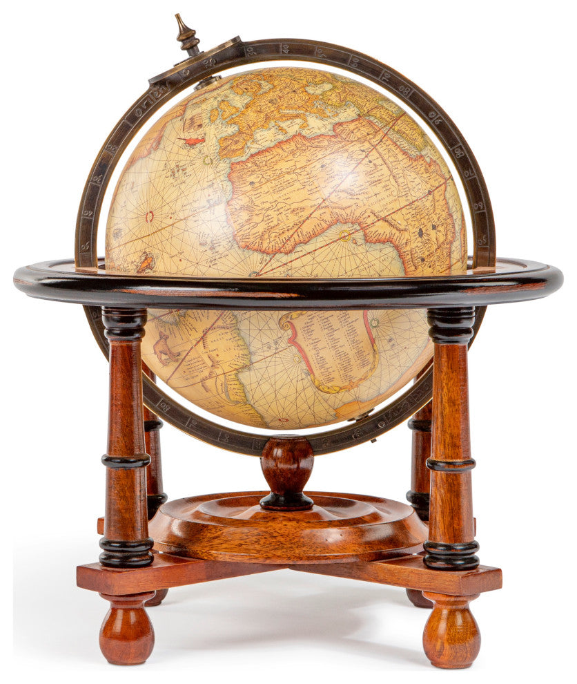Navigators Terrestrial 16th Century Globe
