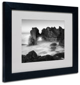 'Gate' Matted Framed Canvas Art by Moises Levy