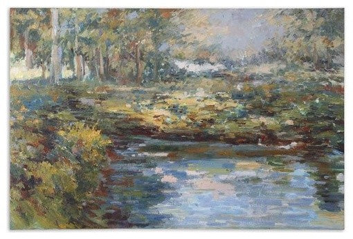Uttermost Lake James Hand Painted Wall Art