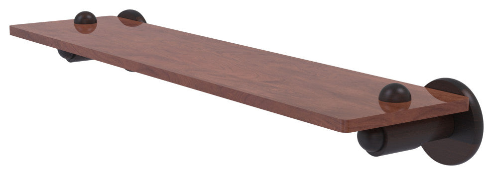 Soho 22" Solid Wood Shelf, Venetian Bronze