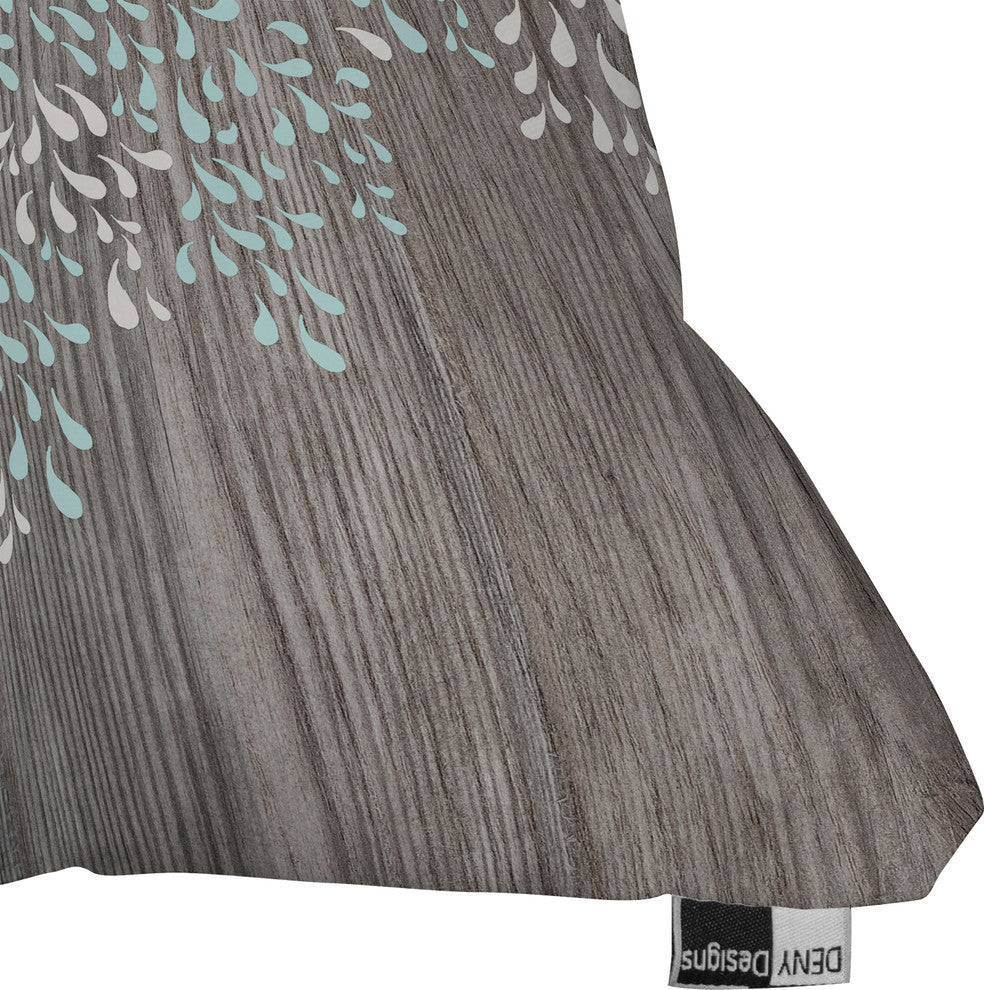 Deny Designs Iveta Abolina Coastal Raindrops Outdoor Throw Pillow