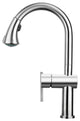 Waterhaus Lead Free Solid Stainless Steel Single-Hole Faucet
