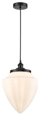 Innovations 616-1PH-BK-G661-12-LED 1-Light Mini Pendant, Matte Black