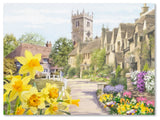 The Macneil Studio 'Spring Village' Canvas Art, 19"x14"
