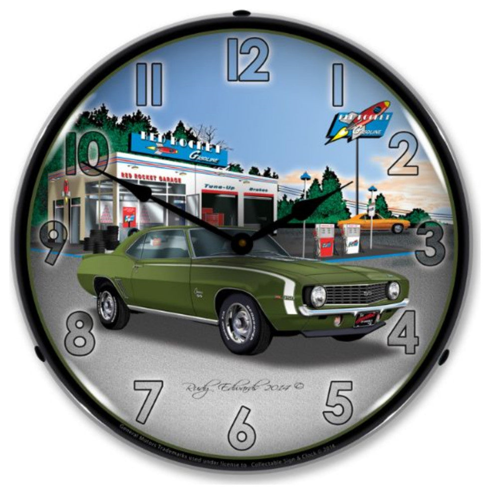 GMRE1408532 1969 Camaro SS Rocket Gas Clock