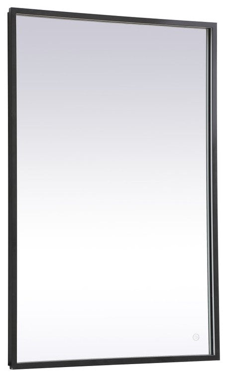 Modern Black Led Mirror
