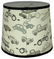 Retro Rides Lead Macon Print Lamp Shade, 14"