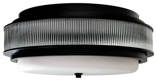 Valdivia 4 Light Black Flush Mount