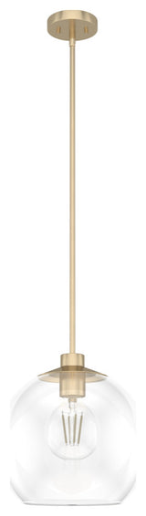 Xidane Alturas Gold, Clear Glass 1-Light Pendant