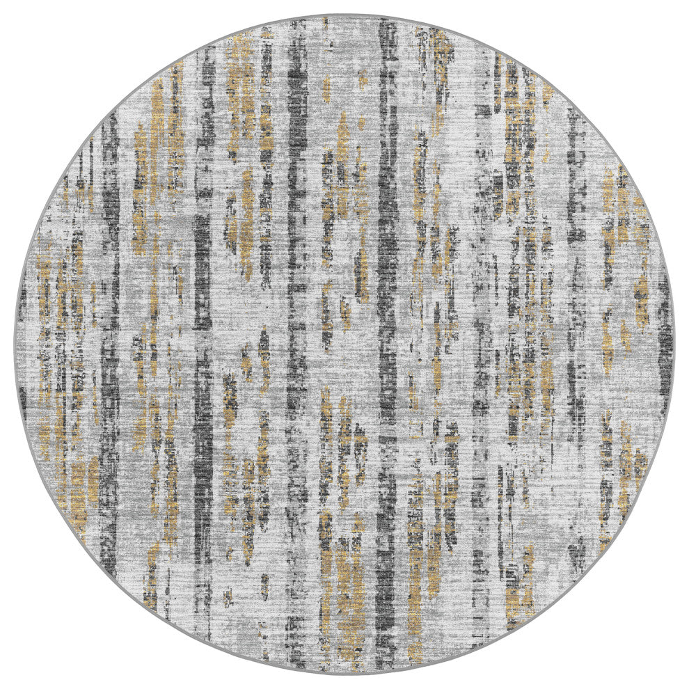 Dalyn Winslow WL6 Gray 6'x6' Round Rug