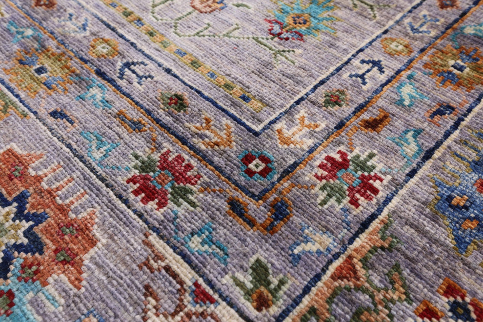 Hand Knotted Persian Wool Rug 6' 9" X 9' 8" - Q12204