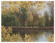 "Golden Palette" Digital Paper Print by Diane Romanello, 26"x20"