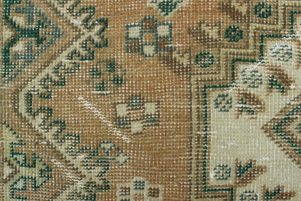 Vintage Sherazi Dyla Beige Rug 5'6"x9'11"