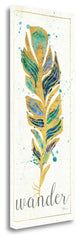 "Waterfeathers II" By Pela Studio, Giclee Print on Gallery Wrap Canvas