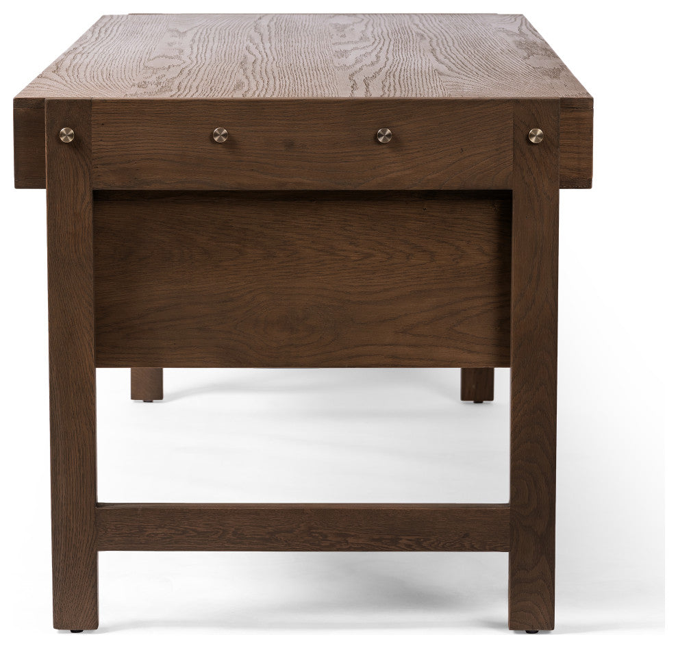 Oakley Desk-Dark Toasted Oak