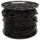 RCH Hardware Steel Standard Link Chandelier Chain, 65 Reel, Black, U40