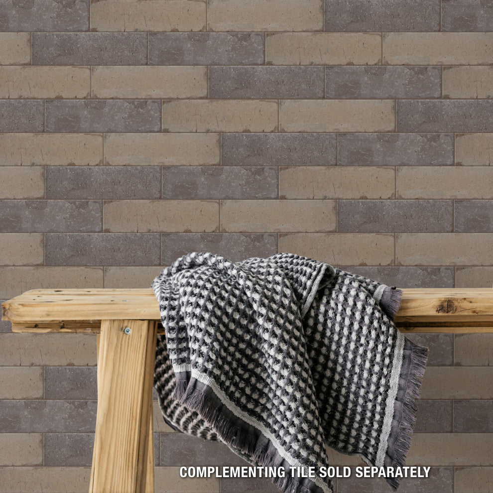 Brickyard Porcelain Floor and Wall Tile, Olive