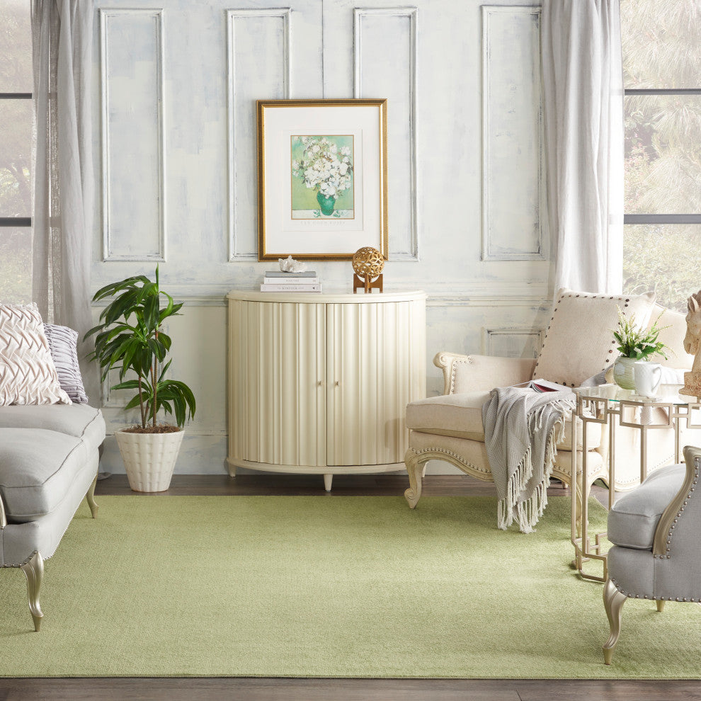Nourison Essentials 7' x 10' Green Outdoor Area Rug