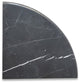Nero Marquina Black Marble 9x9 Shower Corner Shelf Soap Dish Polished, 1 piece