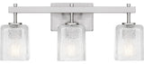 Quoizel BTH8622 Brenthouse 3 Light 23"W Vanity Light - Brushed Nickel