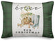 Home For Christmas Quilt 8 20x14 Spun Poly Pillow