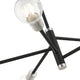 Black Modern, Urban, Scandinavian, Chandelier