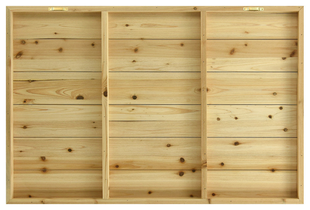 "Erstwhile Barn 3 & 4" Wood Wall Art Giclee Printed on Solid Fir Wood Planks