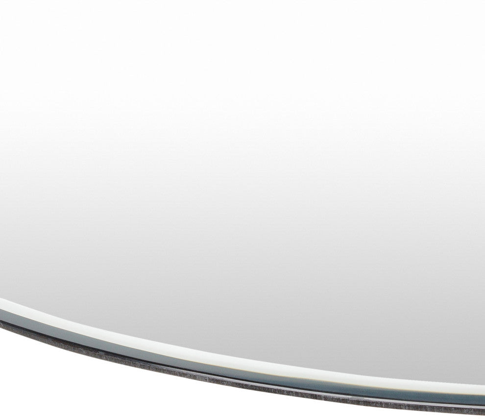 Surya Lunar Mirror 39"H X 32"W X 0.3"D