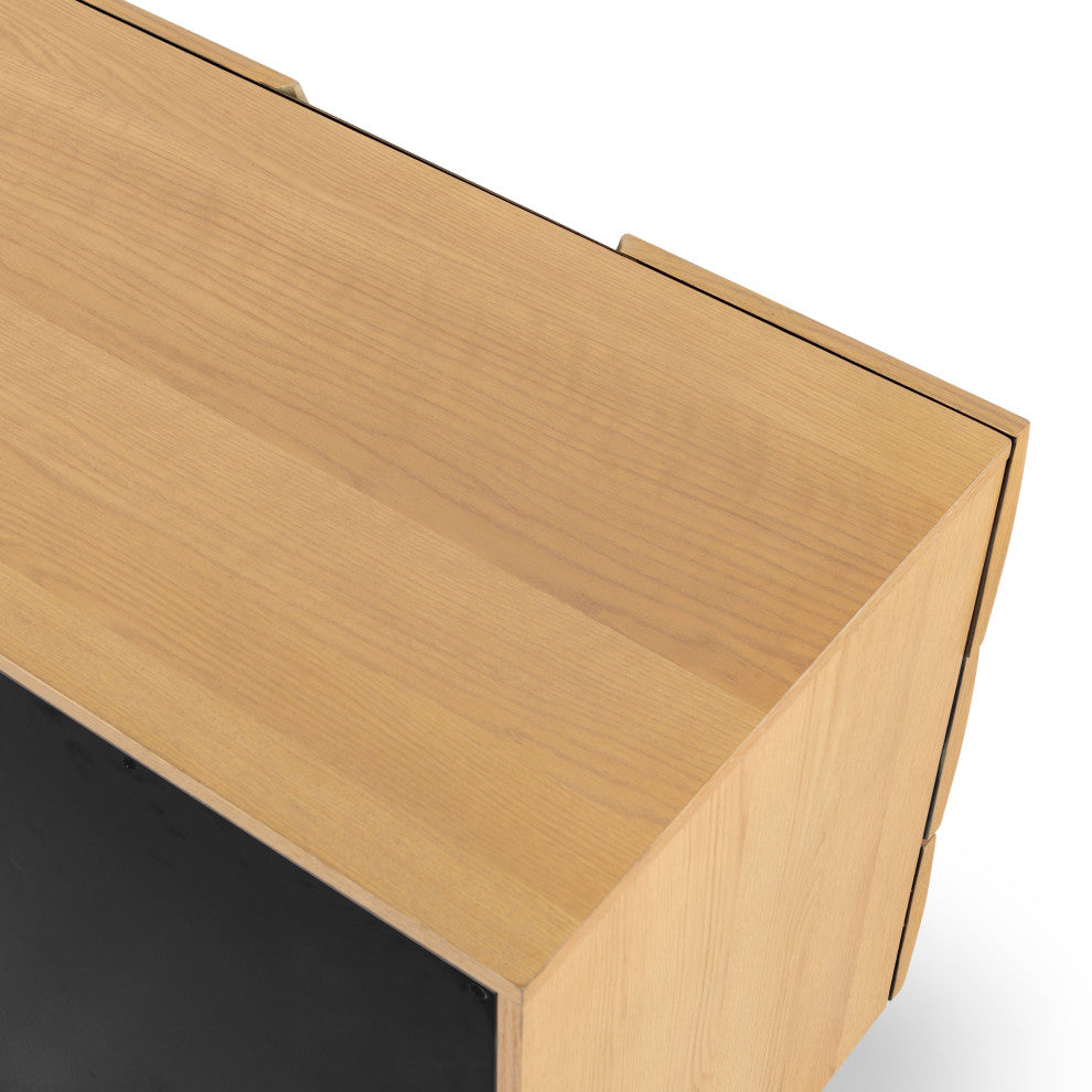 Safavieh Couture Beethoven 6 Drawer Dresser, Natural