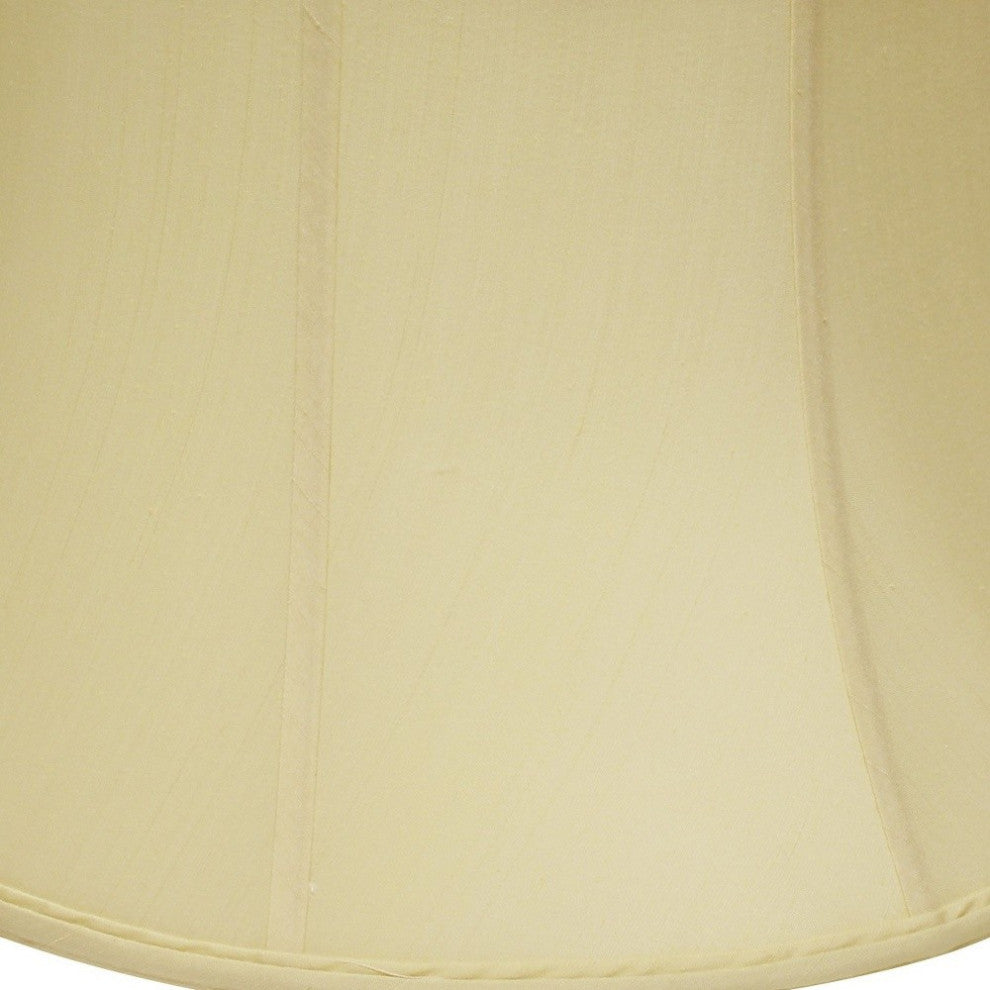 19" Antique White Drum Monay Shantung Lampshade