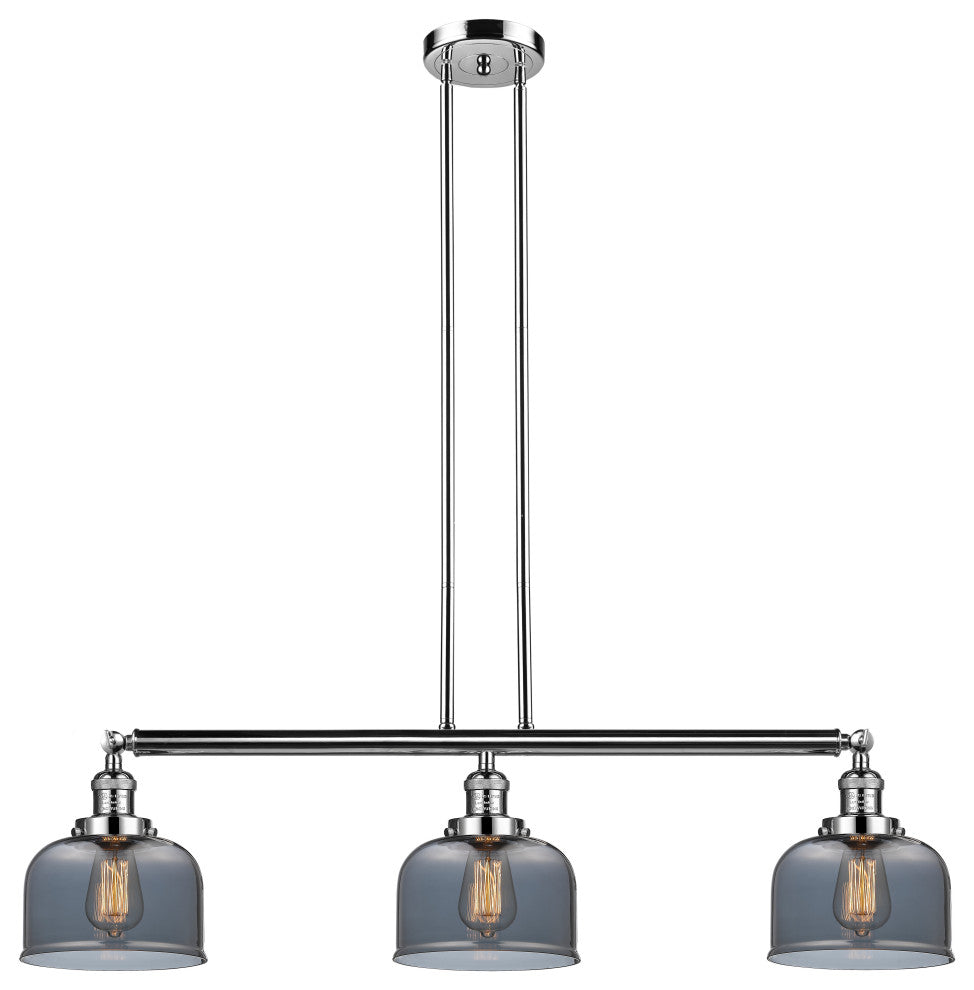 Innovations Lighting 213-Pn-G73-Led 3 Light Dimmable Led Island Light