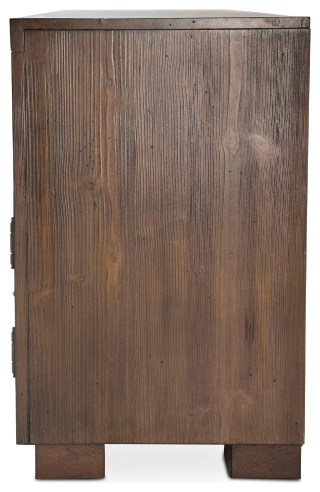 Carrollton Media Console - Rustic Ranch