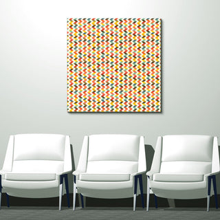 Geometric Study IV Canvas Wall Art, Single Panel