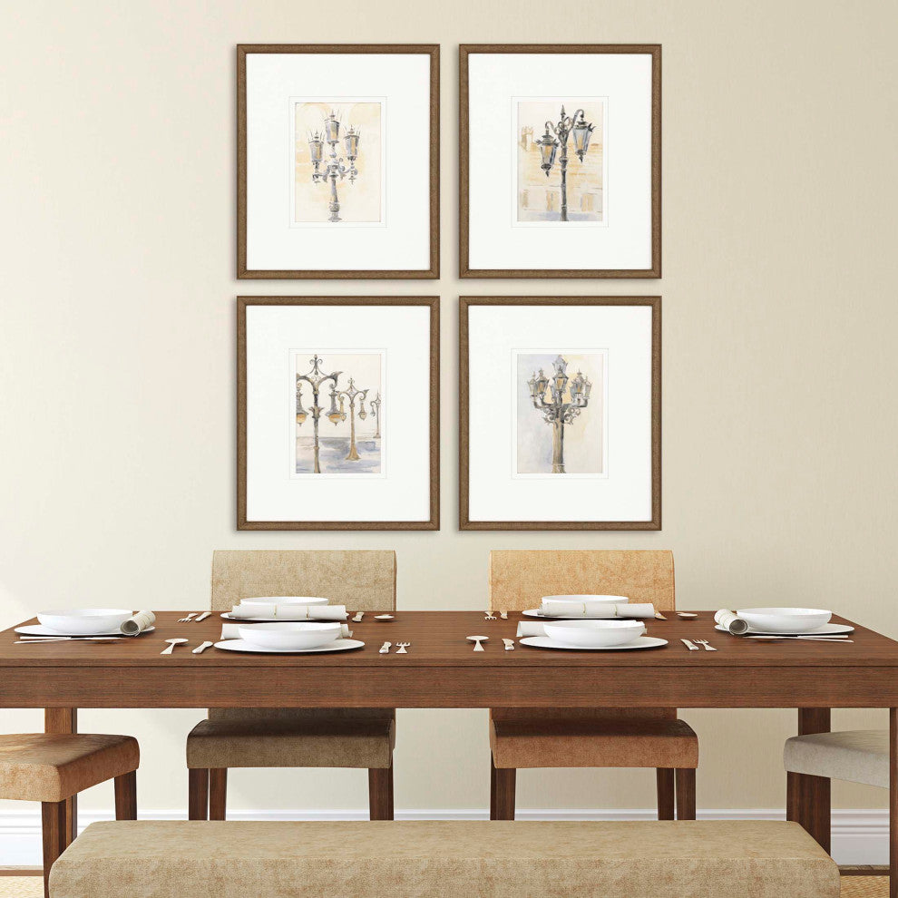 Light Posts, 4-Piece Set