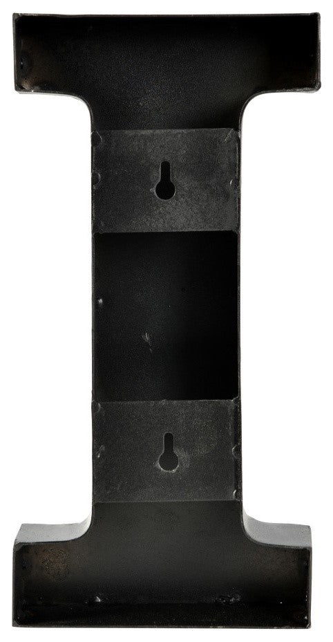 Metal Letter on Raw Metal Finish, 12"