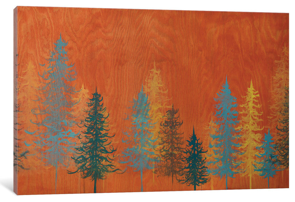 "Orange Trees Gallery" by Emily Magone, 18x12x1.5"