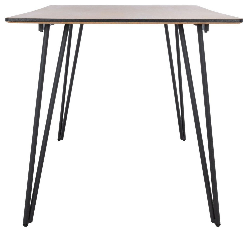 Safavieh Lexzandra Dining Table, Natural/Black
