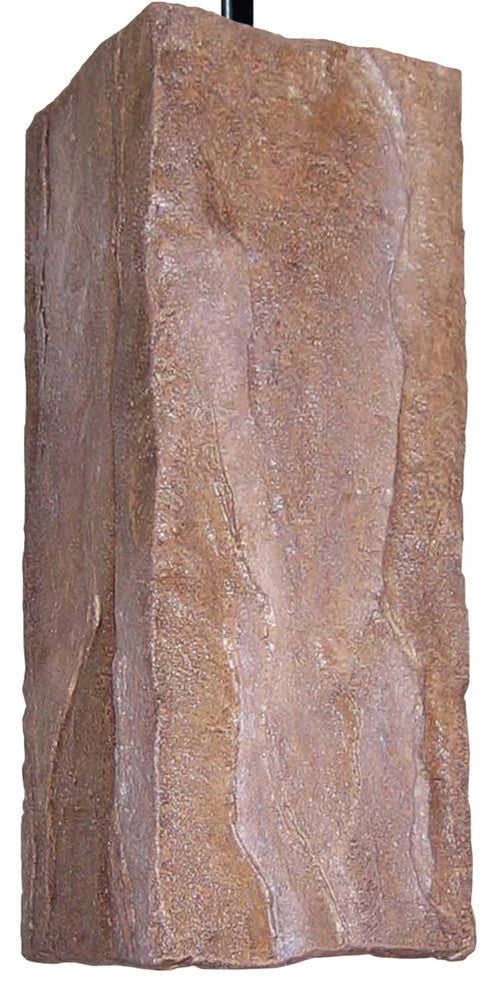 Stone Pendant Brown, Brown