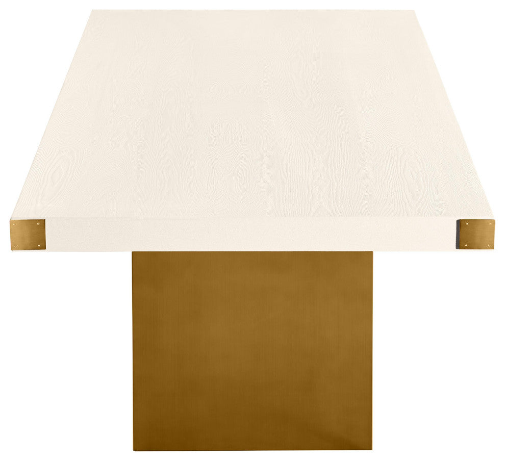Selena Cream Ash Dining Table