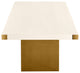 Selena Cream Ash Dining Table