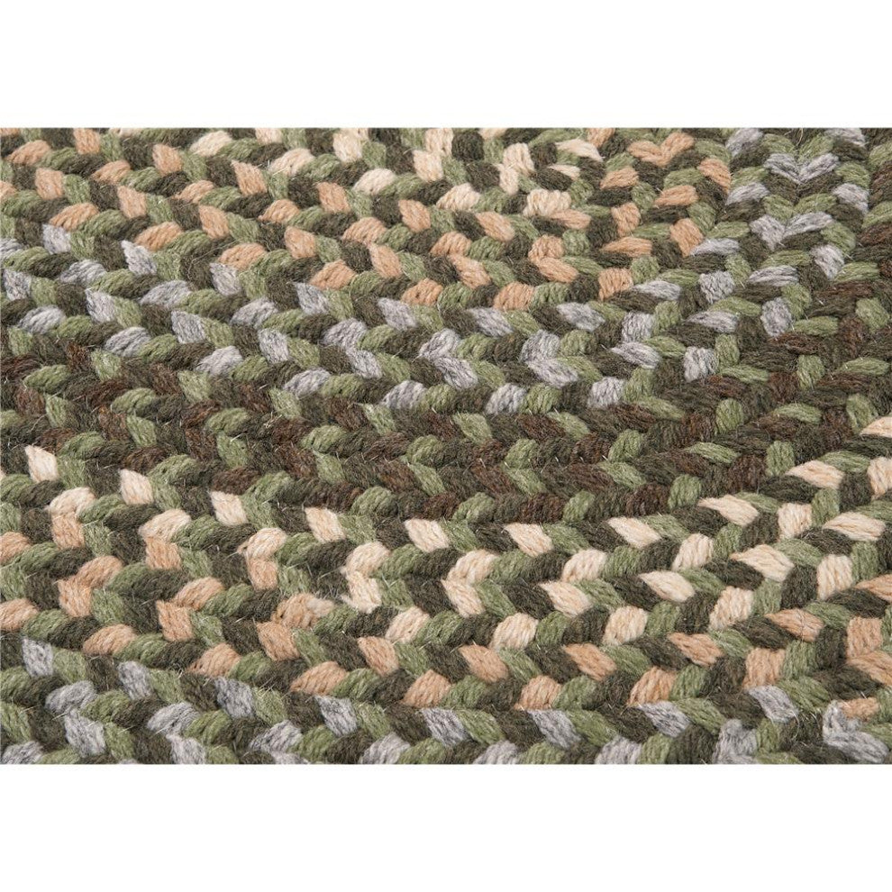 Colonial Mills Rug Boston Common Moss Green Round