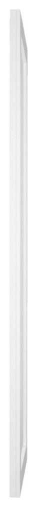 18"W True Fit PVC Single Panel Chevron Modern Style, Unfinished, 64"H