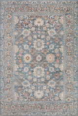 Loloi II Odette Sky / Rust 9'-2" x 13' Area Rug