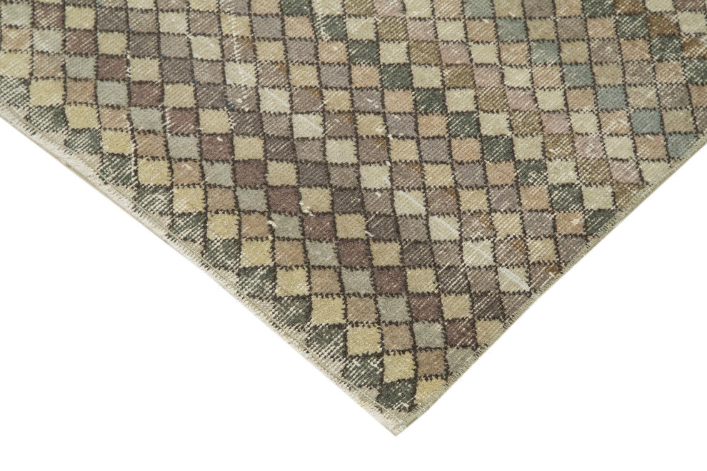Rug N Carpet - Hand-knotted Turkish 4' 8'' x 8' 10'' Vintage Area Rug