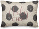 Holy Chic Black Polka Dots on White 20x14 Spun Poly Pillow