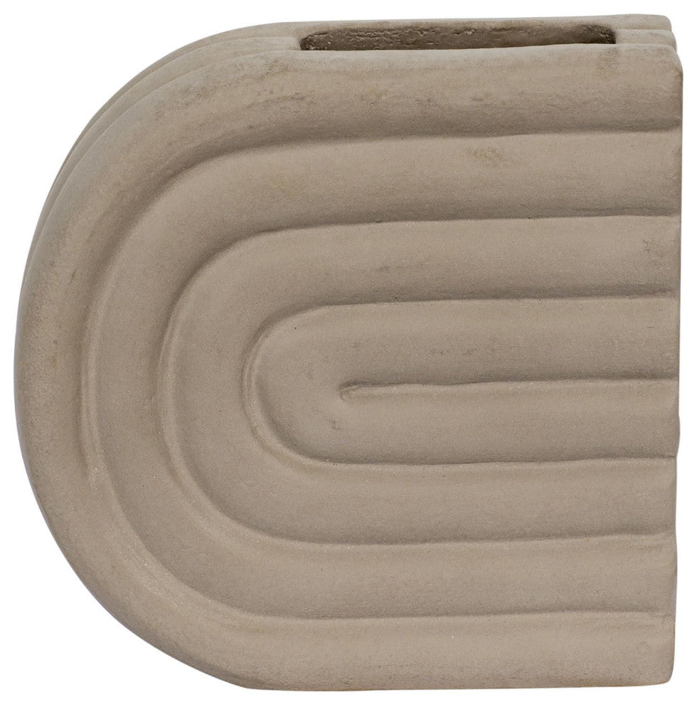 Varaluz 445VA04A Otto 6"W Ceramic Table Vase - Afternoon Tea