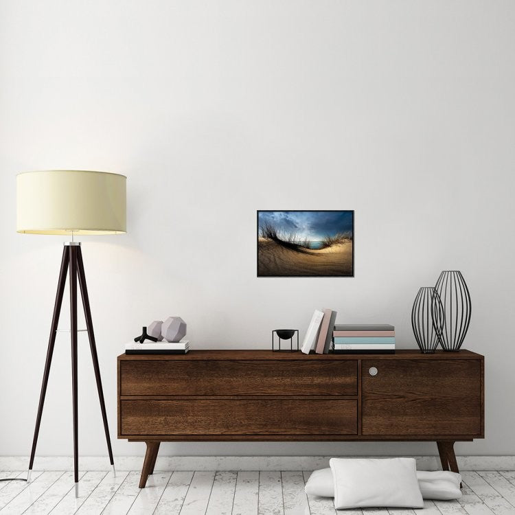 "Dunes" Framed Canvas Giclee by Wim Schuurmans, 23x16"